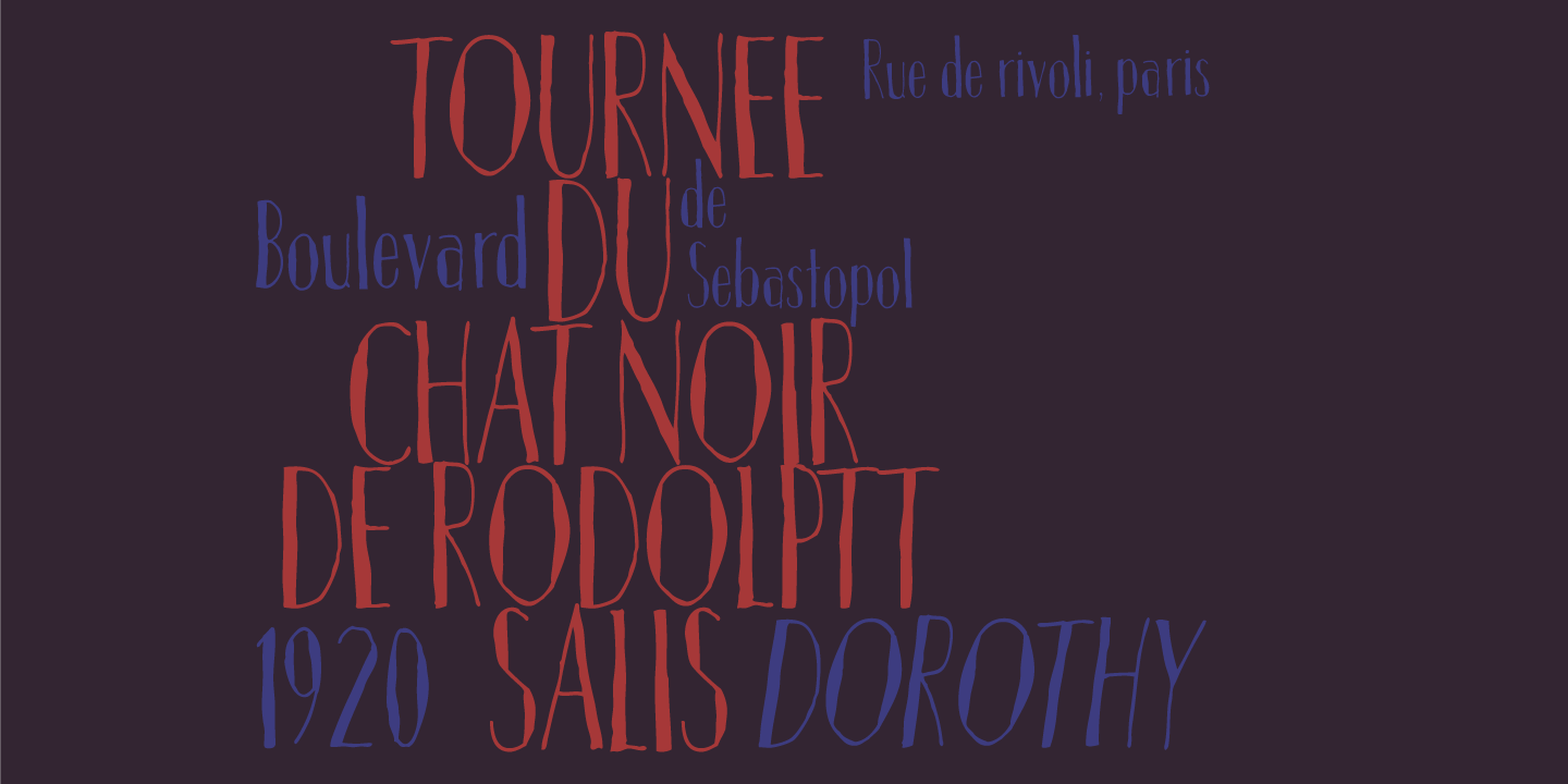 Пример шрифта TOMO Dora Sans #5